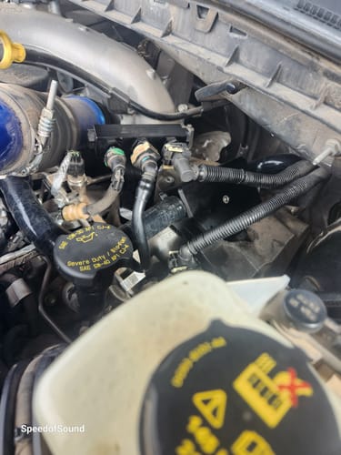 Customer photo review of SPE Motorsport 2011+ 6.7L Powerstroke Recirculating CCV Kit