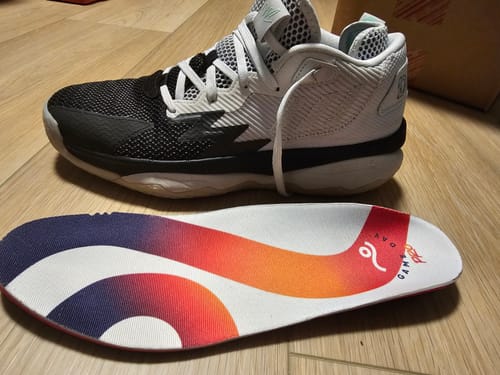 Customer photo review of Move Game Day Pro Performance Insoles