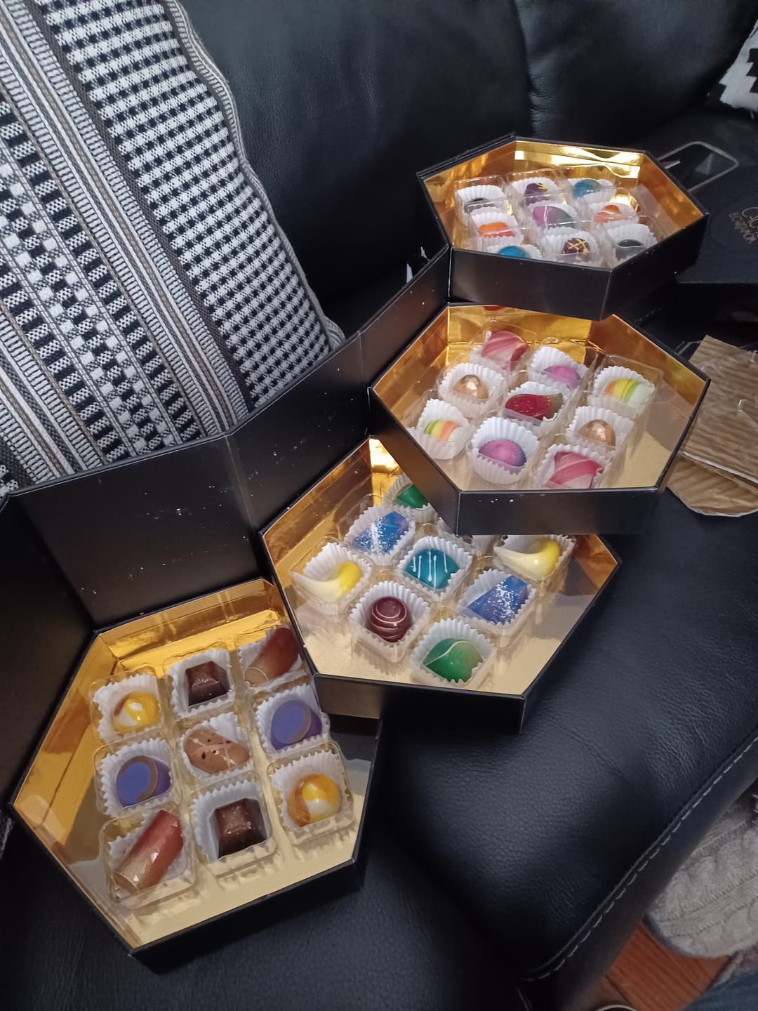 Customer photo review of Signature Chocolate Tasting Gift Set