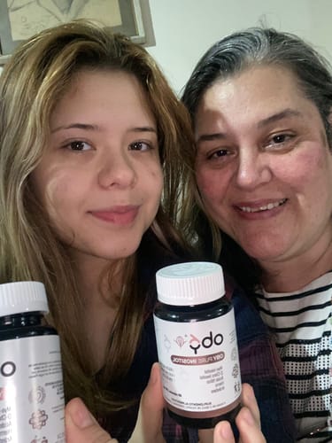 Customer photo review of OBY Pure Inositol | Myo Inositol y D-Chiro Inositol, Ácido Fólico, Hierro y Extracto Arándano