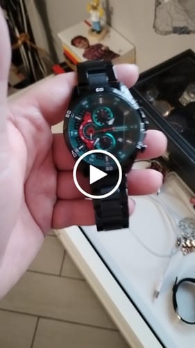 Customer video review of Curren Madrid® orologio uomo acciaio