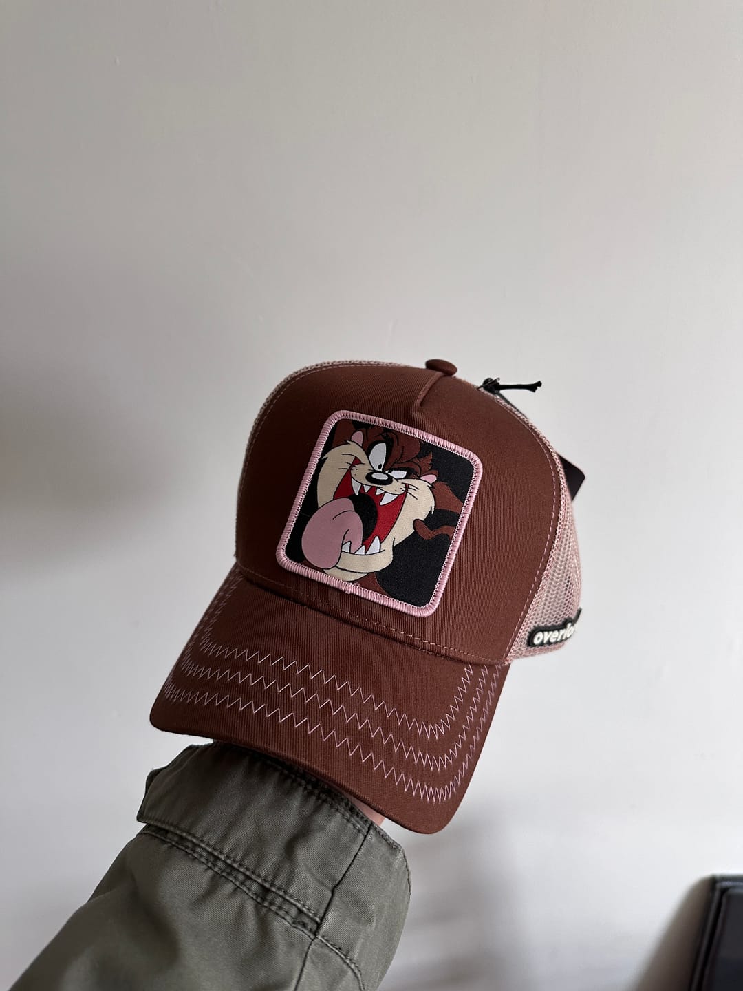 Customer photo review of OVERLORD X Looney Tunes: Tasmanian Devil Trucker Cap