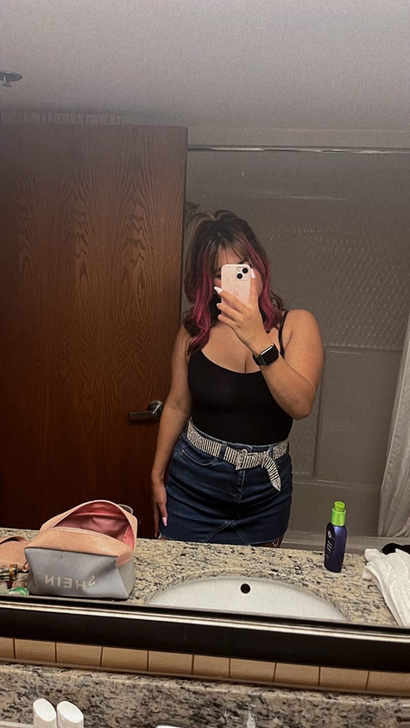 Customer photo review of Low Back Sculpting Bodysuit