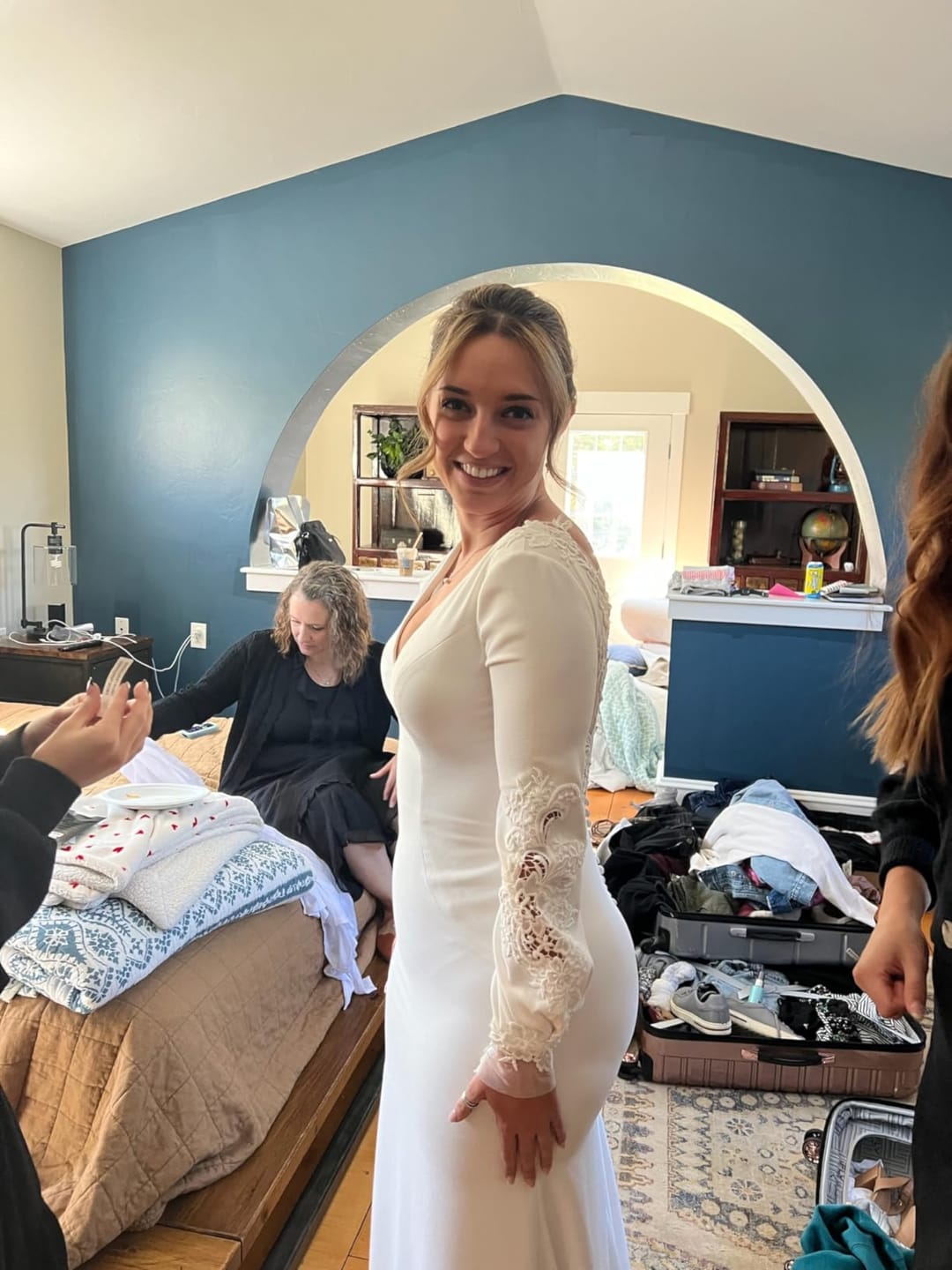 Customer photo review of Low Back Sculpting Bodysuit