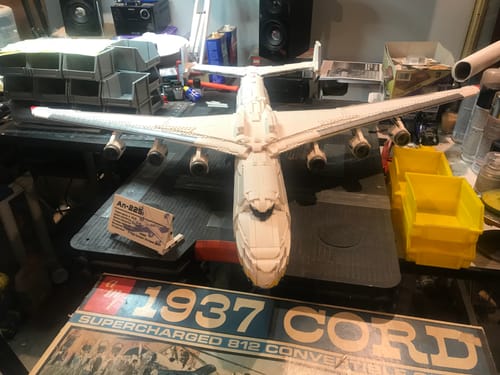 Customer photo review of The Ultimate Antonov 225 With Stand 5349pcs