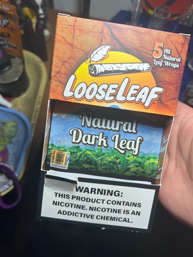 Customer photo review of Natural Dark LooseLeaf Wraps  (40 Count)