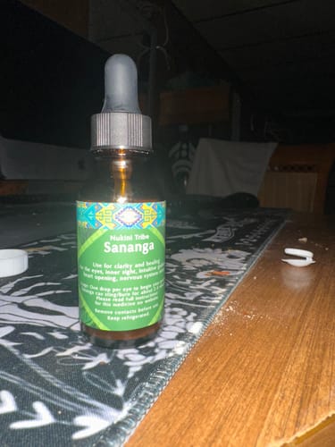 Customer photo review of Nukini Sananga Eyedrops **Medium Strength**