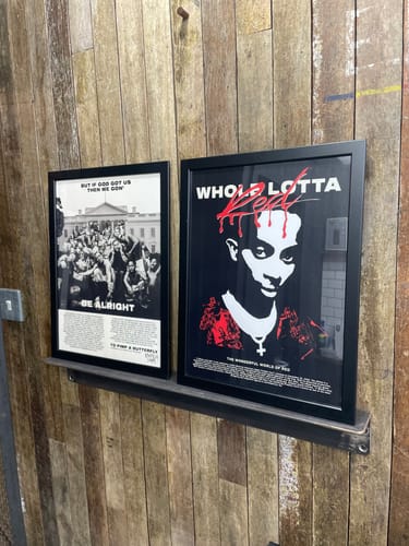 Customer photo review of Playboi Cart Whole Lotta Red Album Cover Poster
