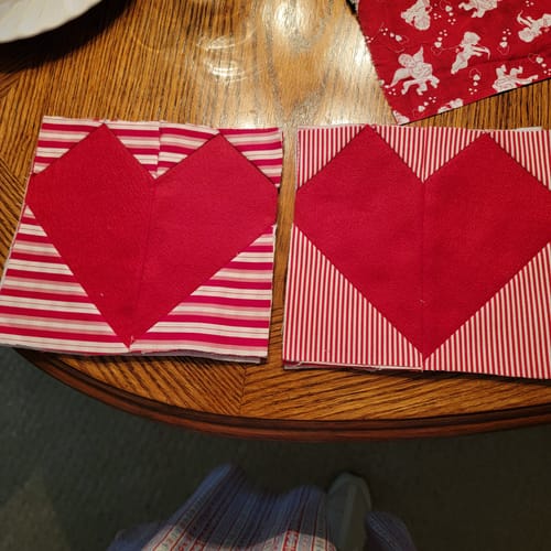 Customer photo review of Mrs Quilty Subscription Box