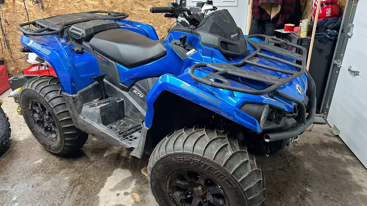 Customer photo review of Can-Am Wheel Spacers - Select Model (Sold in Pairs)