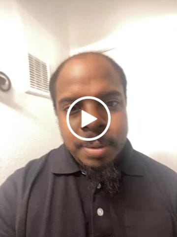 Customer video review of Hair Oil & Hair Moisturizer Kit