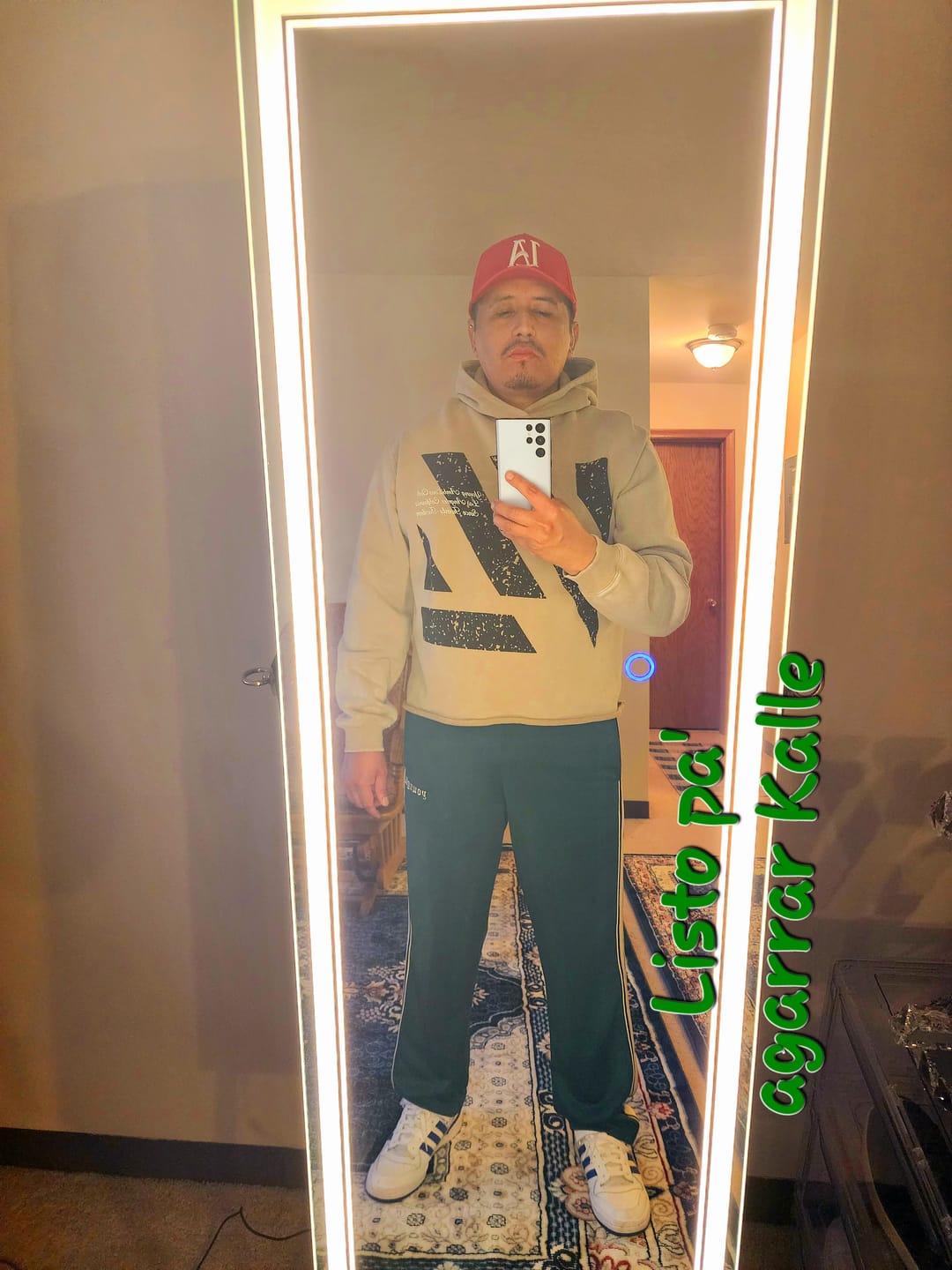 Customer photo review of 920 A-Frame LA Snapback Hat 2.0