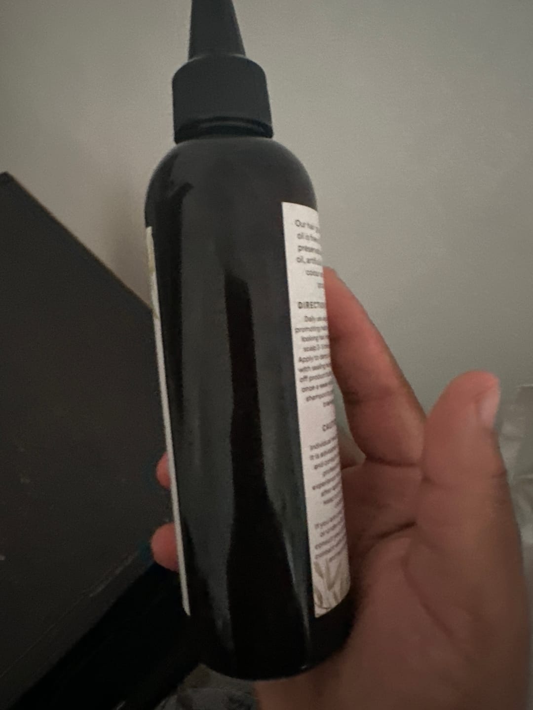 Customer photo review of 200 ml PET Boston Tall Bottle (24 mm neck) - No Closure - Amber