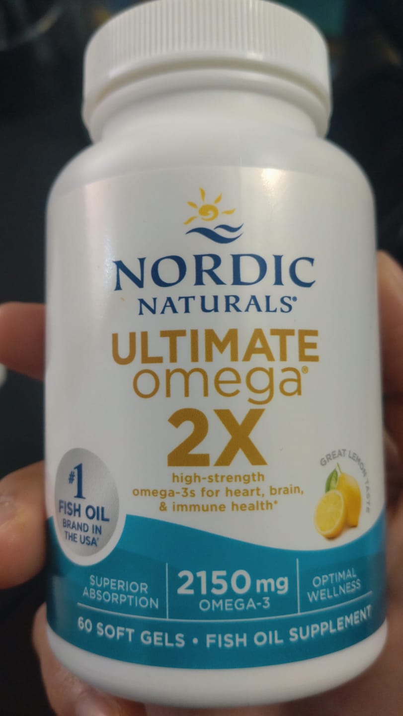 Customer photo review of Ultimate Omega-3  2X 2.150 mg-60 softgels