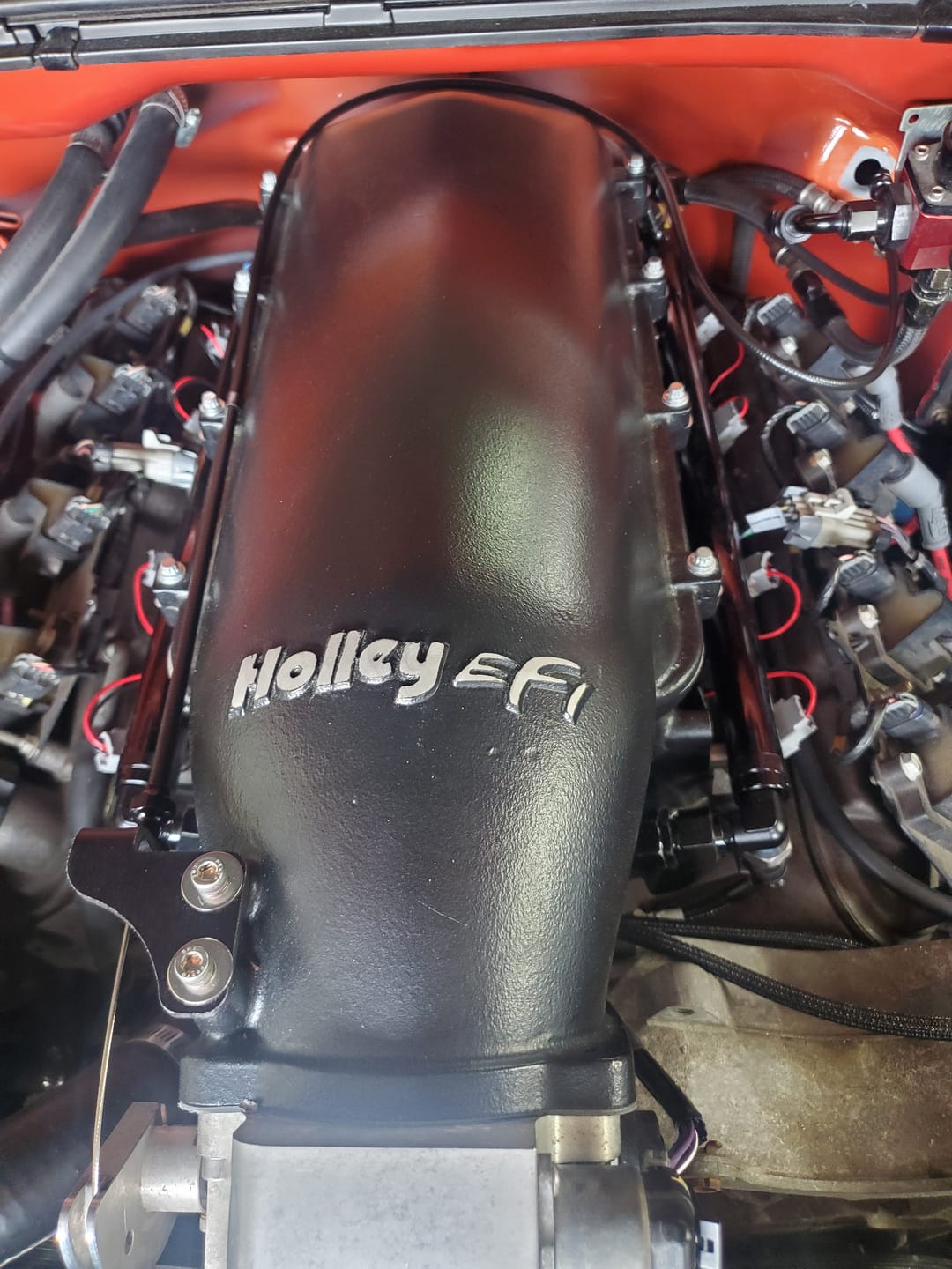 Customer photo review of Motion Raceworks 48" Throttle Cable w/ GM/Ford Pedal Attachment 18-141
