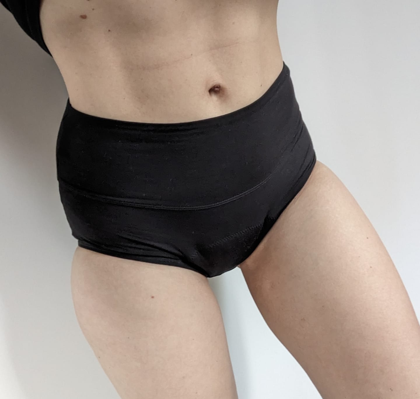 Customer photo review of Boxer Menstruel Taille Haute Maxie (Lot de 3)