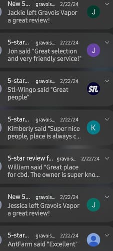 Customer photo review of Google Reviews - Plate