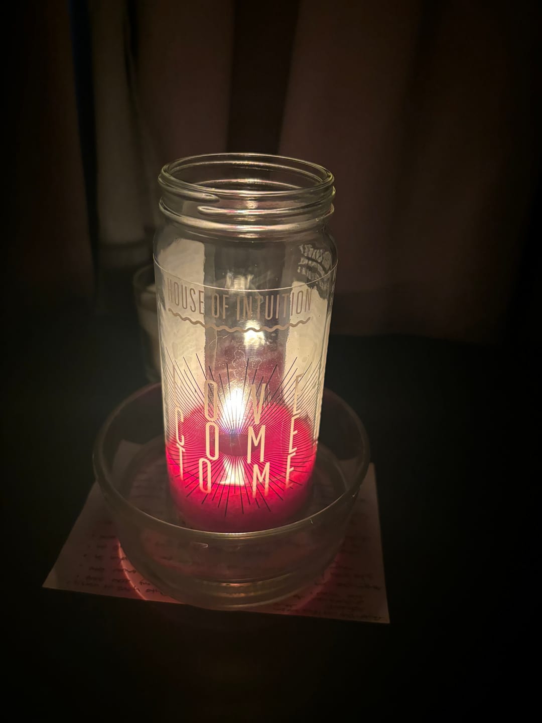 Customer photo review of Love Come to Me Magic Candle