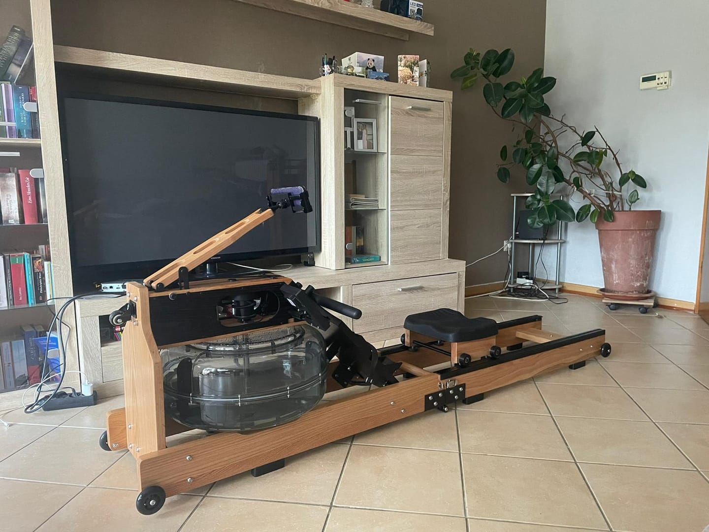 Customer photo review of ANHOR Power-Rower X-720E - Premium Wasser-Rudergerät
