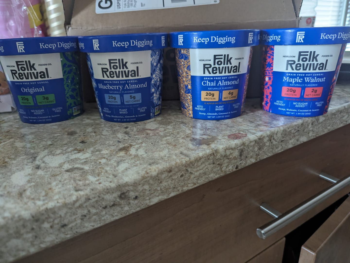 Customer photo review of Hot Cereal Cups