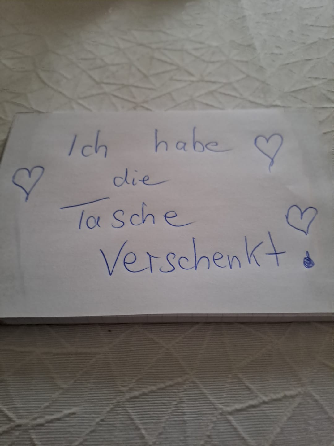 Customer photo review of Büchermädchen - Individuelle Tragetasche