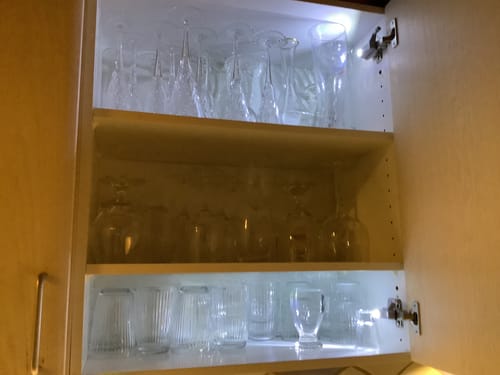 Customer photo review of Fanshome Smart Sensor Kabinet LED Lys (10 stk)