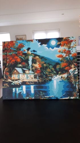 Customer photo review of MÅNE BELYST SØ