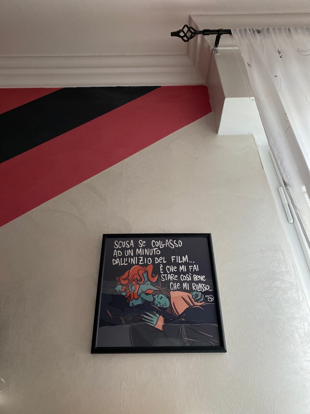 Customer photo review of Poster su cartoncino premium - Mi rilasso