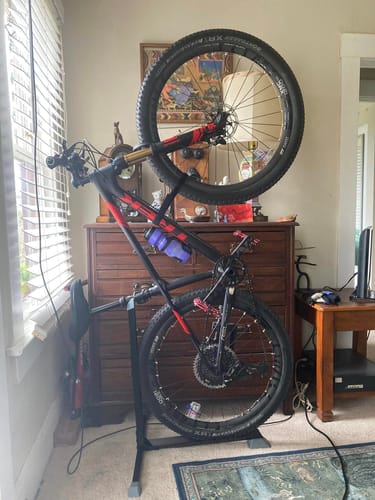 Customer photo review of DUO: Bike Nook Standard + Bike Nook Turbo