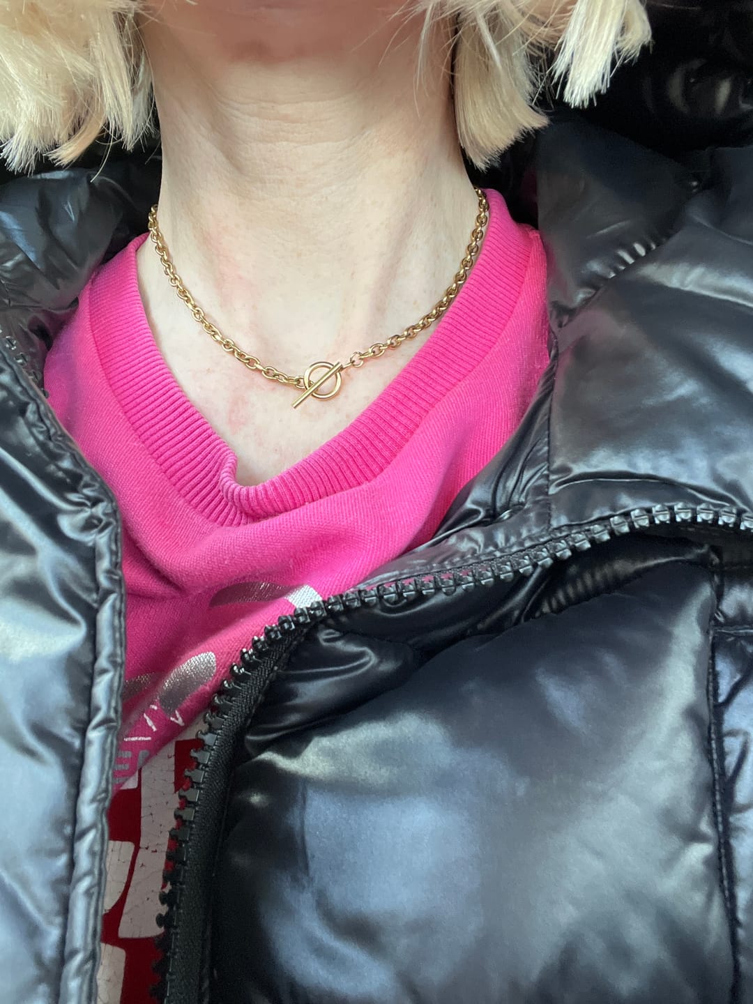 Customer photo review of Cuban Choker Necklace