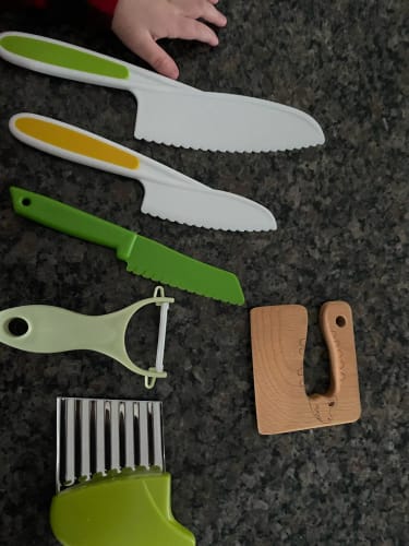 Customer photo review of MesserMeister - Kinder Küchen set