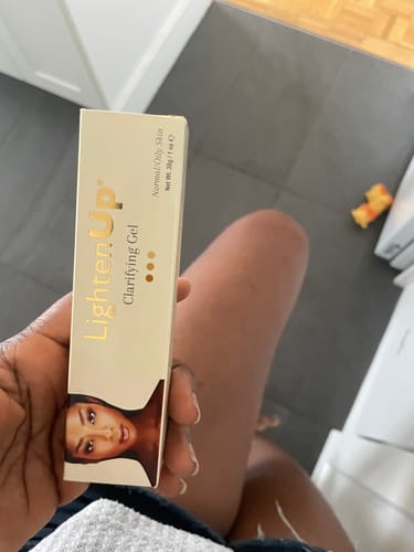 Customer photo review of Lighten Up Anti-Aging Kit