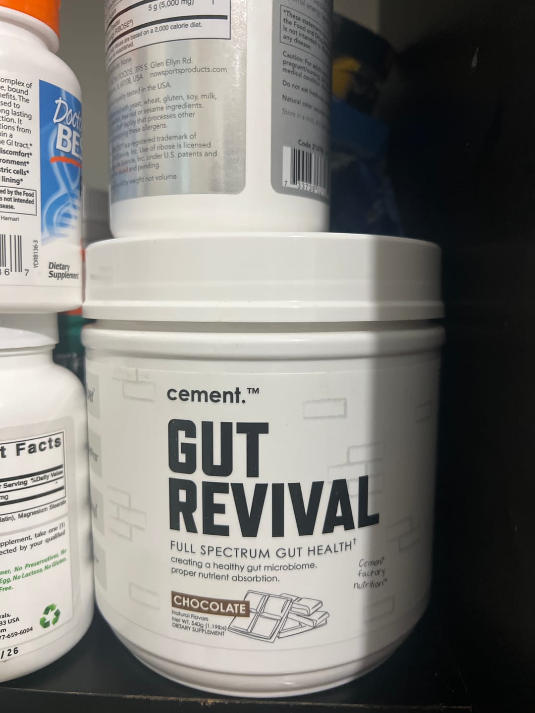 Customer photo review of GUT REVIVAL Gut Health Formula - Chocolate (Pre-Order)