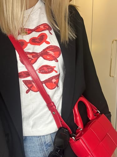 Customer photo review of 'Eyes For You' baby tee