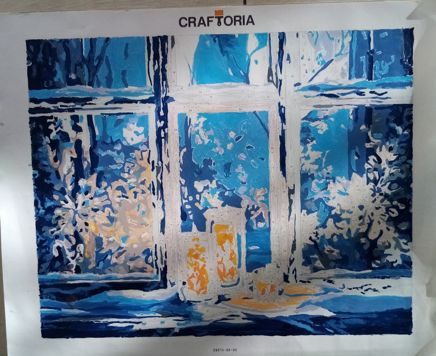 Customer photo review of Snow-Kissed Window