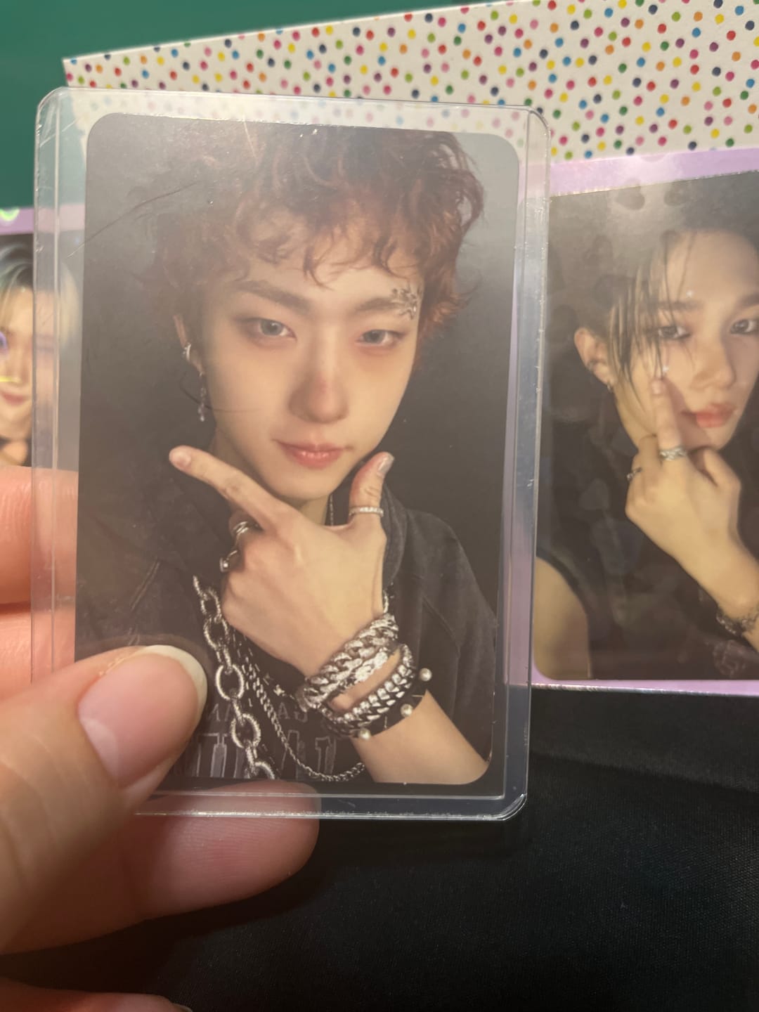 Customer photo review of PREMIUM CLEAR PHOTOCARD TOPLOADER