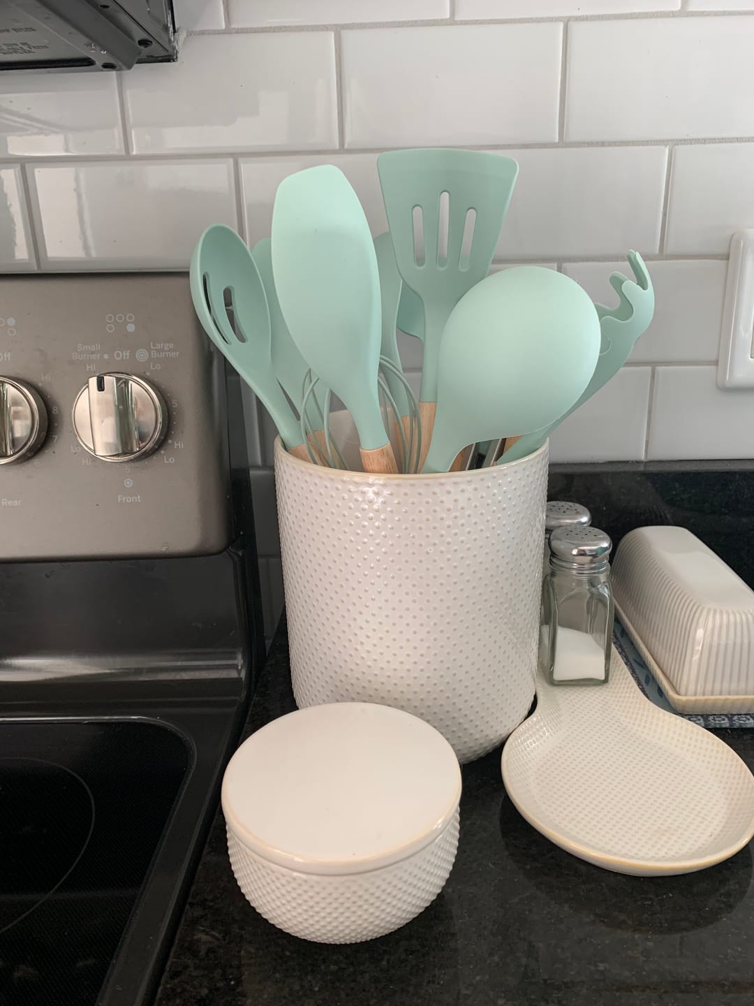 Customer photo review of Silicone Utensils Set