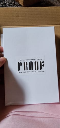 Customer photo review of BTS Anthology CD Enamel Pins Collection Part Two