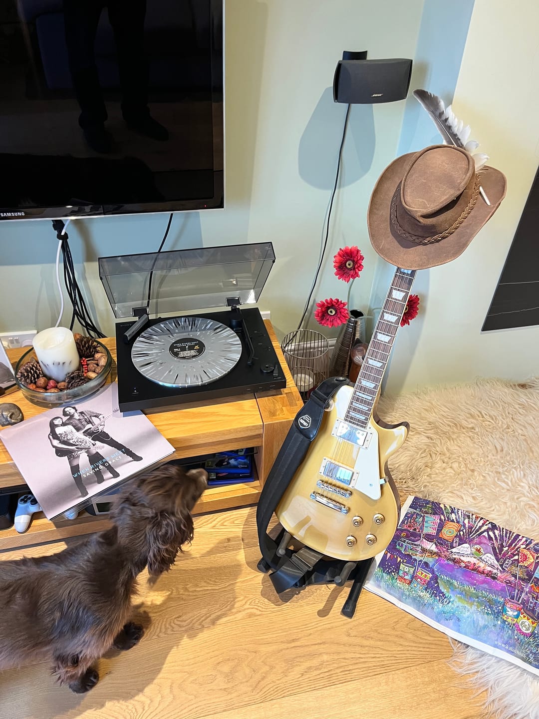 Customer photo review of SAVING GRACE ~ SILVER SPLATTER VINYL 50% OFF
