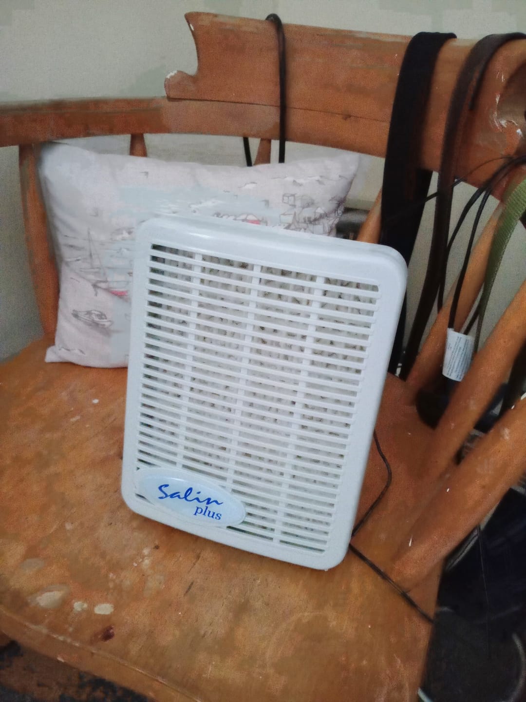 Customer photo review of Salin Plus Breathe Easy Salt Therapy