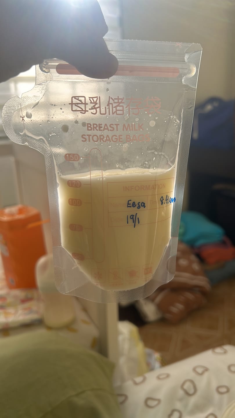 Customer photo review of SuperLact Plus Milk Booster
