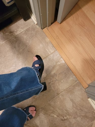 Customer photo review of Classic Comfort Sole- Black