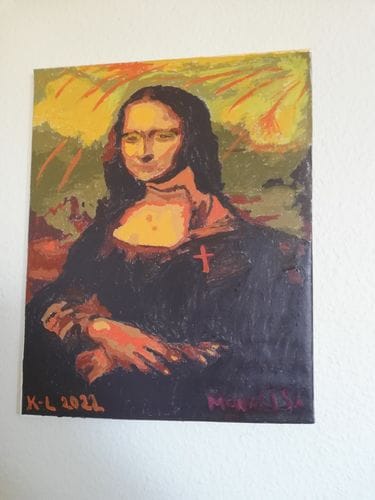 Customer photo review of MONA LISA -Leonardo da Vinci