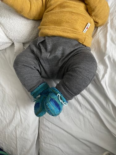 Customer photo review of Mitwachshose Merinowolle Baby