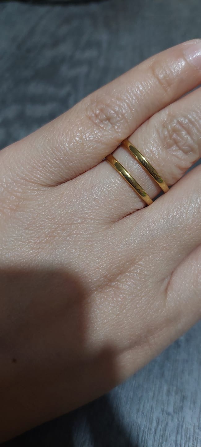 Customer photo review of Anillo Tiara