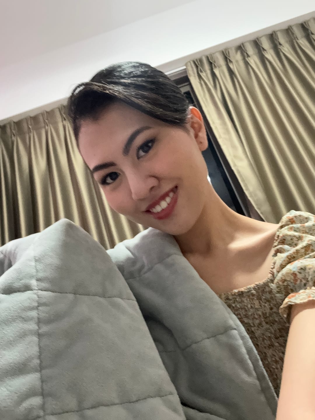 Customer photo review of Tidur Weighted Blankets