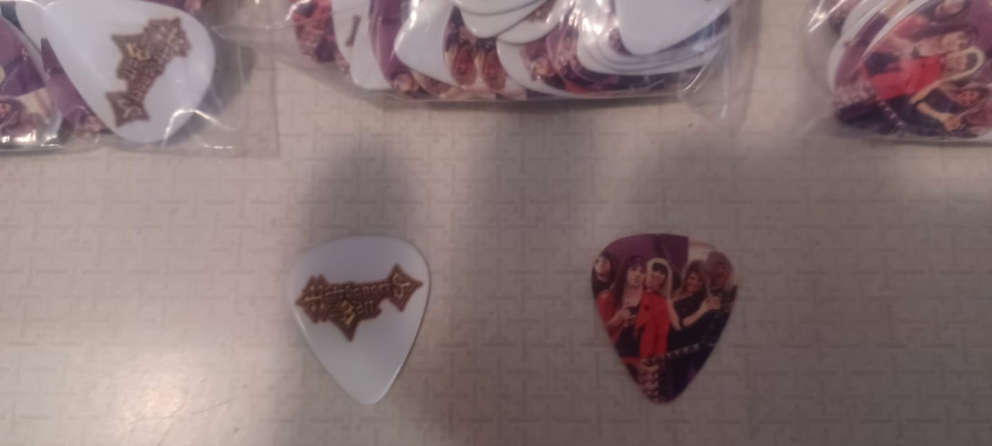 Customer photo review of Custom Guitar Picks