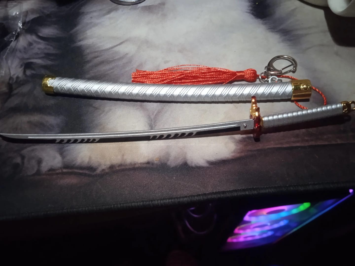 Customer photo review of Inosuke's Nichirin | Demon Slayer