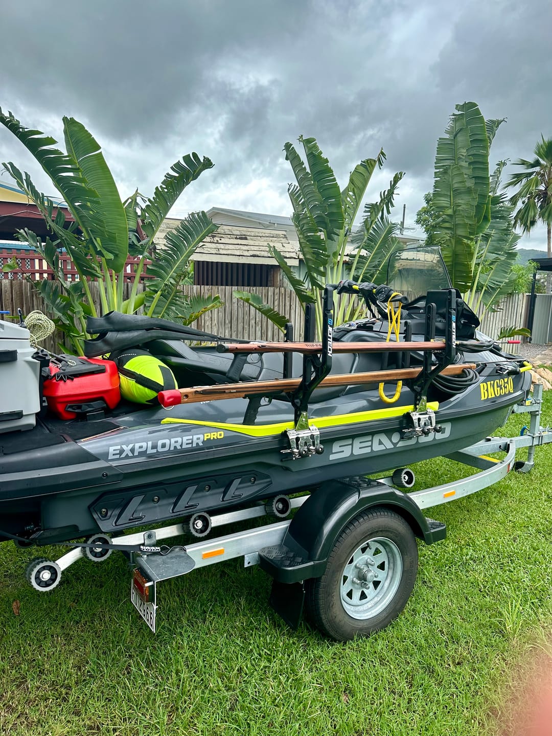 Customer photo review of Jet Tech Universal Board Racks