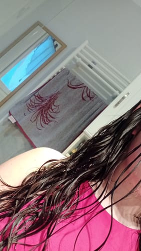 Customer photo review of SERVIETTE MICROFIBRE ULTRA-ABSORBANTE